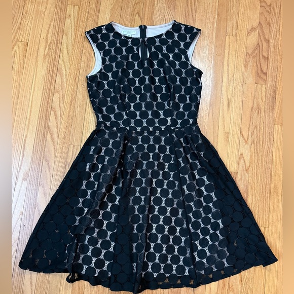 London Style Dresses & Skirts - Black polkadot dress